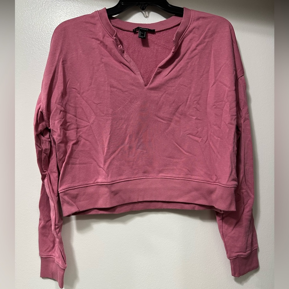 Forever 21 cropped sweatshirt